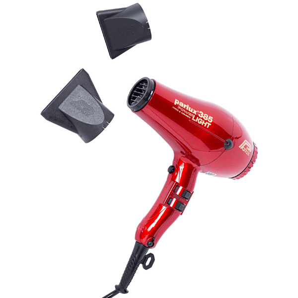 Parlux - Secador 385 Power Light Rojo 2150 watios