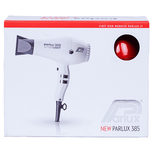Parlux - Secador 385 Power Light Rojo 2150 watios