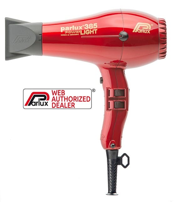 Parlux - Secador 385 Power Light Rojo 2150 watios