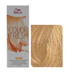 Wella - Baño de color COLOR FRESH 8/03 Rubio Claro Natural Dorado 75 ml