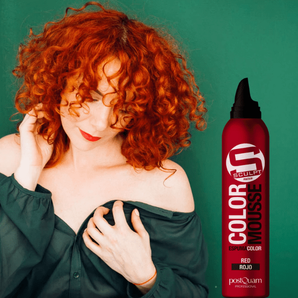 Postquam - Espuma Color Rojo 300 ml