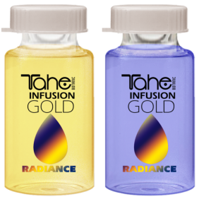 Tahe Botanic - INFUSIÓN GOLD RADIANCE 2X10 ML (Tratamiento iluminador de cabellos rubios y mechados)