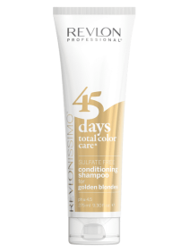 Revlon - Champú y Acondicionador 2 en 1 Total Color Care 45 days GOLDEN BLONDES 275 ml 
