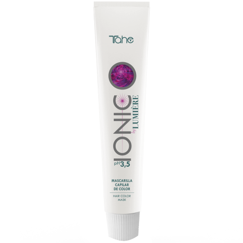 Tahe Ionic - Mascarilla de Coloración tratante para el cabello de Tono Marrón 100 ml