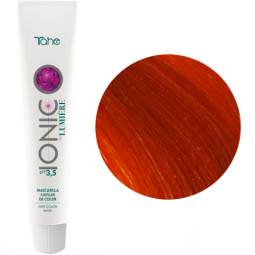 Tahe Ionic - Mascarilla de Coloración tratante para el cabello de Tono Cobrizo 100 ml