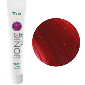 Tahe Ionic - Mascarilla de Coloración tratante para el cabello de Tono Rojo 100 ml