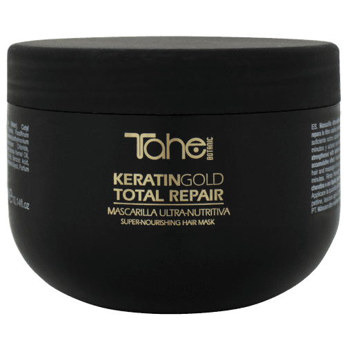 Tahe Botanic - Mascarilla Keratin Gold TOTAL REPAIR ultra-nutritiva 300 ml