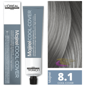 L`Oréal - Tinte MAJIREL COOL COVER 8.1 Rubio Claro Ceniza 50 ml
