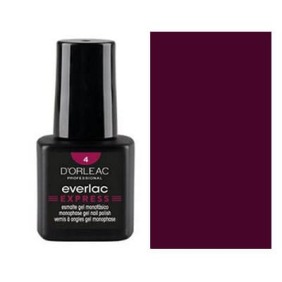 D`orleac - Esmalte Gel EVERLAC EXPRESS Nº4 RUBÍ 7 ml (XE16504)