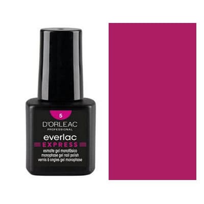 D`orleac - Esmalte Gel EVERLAC EXPRESS Nº5 FUCSIA 7 ml (XE16505)