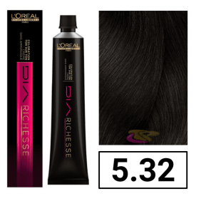 L`Oréal - Coloración DIARICHESSE 5.32 Marrón Café sin amoniaco 50 ml