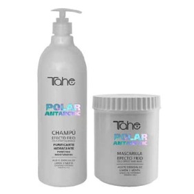 Tahe Botanic - Pack POLAR ANTARCTIC -Efecto Frío- (Champú Polar 1000 ml + Mask Polar 700 ml)