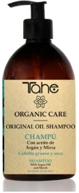 Tahe Organic Care - Champú ORIGINAL OIL SHAMPOO para cabello grueso y seco (vegano) 500 ml
