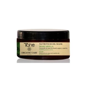 Tahe Organic Care - Mascarilla NUTRITIUM OIL MASK para cabello grueso y seco (vegano) 300 ml