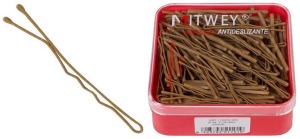 Mitwey - Caja Clips Antideslizante Rubio 250 g (C737001RU)