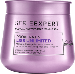 L`Oréal Serie Expert - Mascarilla Alisadora LISS UNLIMITED cabellos rebeldes 250 ml