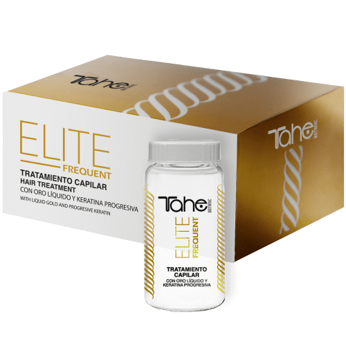 Tahe Botanic - Caja de ampollas de Keratina ELITE FREQUENT (5 x 10 ml)