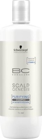 Schwarzkopf Bonacure - Champú Antigrasa SCALP GENESIS Purificante (Purifying) 1000 ml
