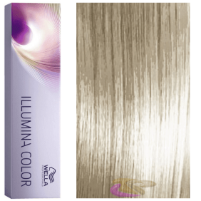 Wella - Tinte Illumina Color 9/60 Rubio Muy Claro Violeta Natural 60 ml