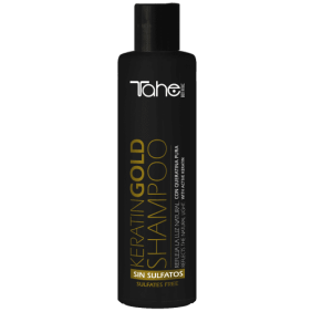 Tahe Botanic - Champú Keratin Gold Sin Sulfatos 300 ml