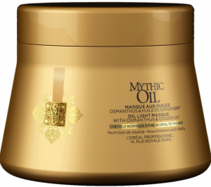 L`Oréal Mythic Oil - Mascarilla para cabello Fino o Normal 200 ml