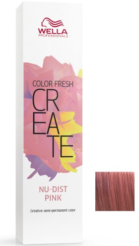 Wella - Baño de color COLOR FRESH CREATE Nu-Dist Pink 60 ml