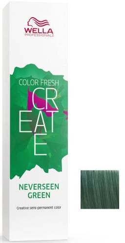 Wella - Baño de color COLOR FRESH CREATE Neverseen Green 60 ml