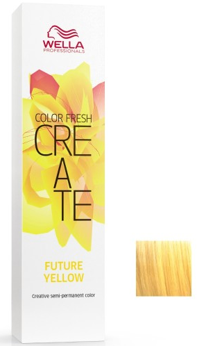 Wella - Baño de color COLOR FRESH CREATE Future Yellow 60 ml
