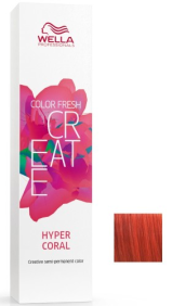 Wella - Baño de color COLOR FRESH CREATE Hyper Coral 60 ml