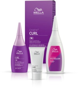 Wella - Kit permanente CREATINE+ CURL (N) para hacer rizos 205 ml