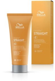 Wella - Desrizante CREATINE+ STRAIGHT (C) para cabello coloreado y dañado 200 ml