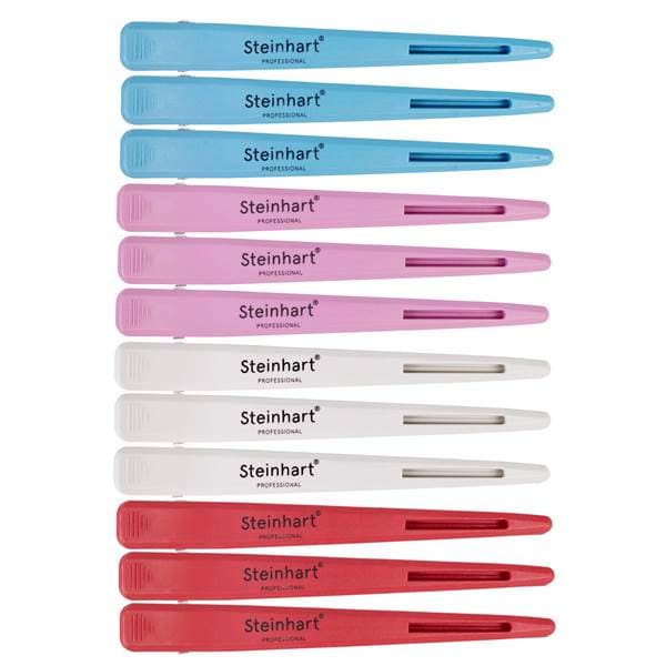 Steinhart - 12 Pinzas de Carbono en 4 colores (P7401042)