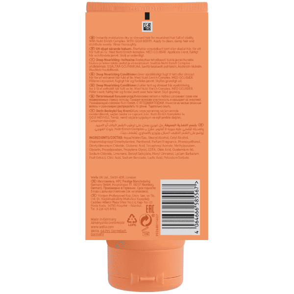 Wella Invigo - Acondicionador NUTRI-ENRICH cabello seco 200 ml