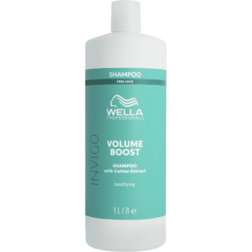 Wella Invigo - Champú VOLUME BOOST cabello fino y sin volumen 1000 ml