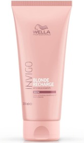 Wella Invigo - Acondicionador Warm BLONDE RECHARGE cabello rubio cálido 200 ml