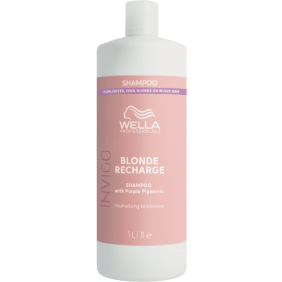 Wella Invigo - Champú BLONDE RECHARGE cabello rubio 1000 ml