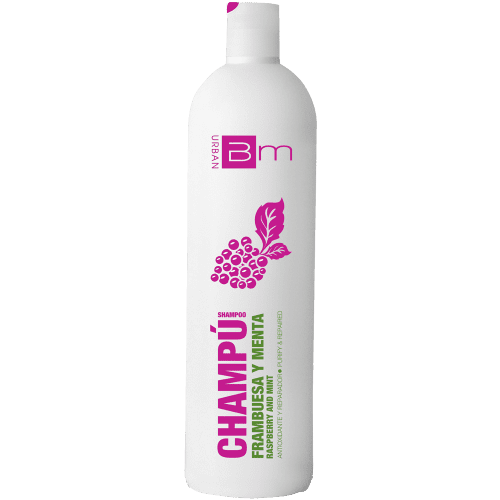 Blumin Urban - Pack Oferta Frambuesa y Menta (Purificante) (Champú 1000 ml + Mascarilla 700 ml)