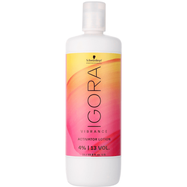 Schwarzkopf Profesional - Loción Activadora (mezcla más sólida) Igora Vibrance 13 volúmenes (4%) 1000 ml