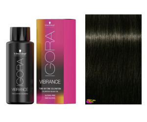 Schwarzkopf - Tinte Igora Vibrance 5-0 Castaño Claro 60 ml (semipermanente)