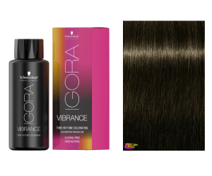 Schwarzkopf - Tinte Igora Vibrance 5-4 Castaño Claro Beige 60 ml (semipermanente)
