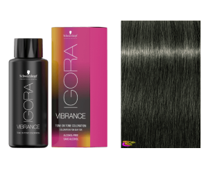 Schwarzkopf - Tinte Igora Vibrance 7-1 Rubio Medio Ceniza 60 ml (semipermanente)