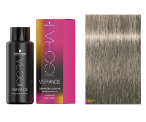 Schwarzkopf - Tinte Igora Vibrance 9-1 Rubio Muy Claro Ceniza 60 ml (semipermanente)