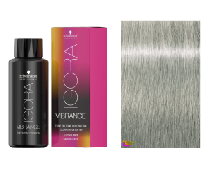 Schwarzkopf - Tinte Igora Vibrance 9,5-1 Tonalizador Ceniza 60 ml (semipermanente)