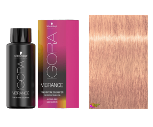Schwarzkopf - Tinte Igora Vibrance 9,5-49 Tonalizador Beige Violeta 60 ml (semipermanente)