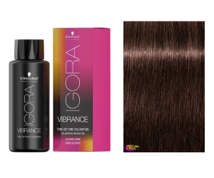 Schwarzkopf - Tinte Igora Vibrance 6-6 Rubio Oscuro Marrón 60 ml (semipermanente)