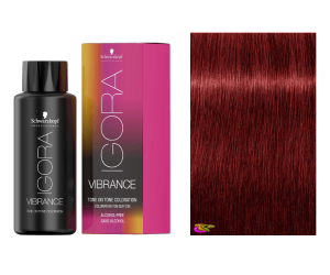 Schwarzkopf - Tinte Igora Vibrance 7-88 Rubio Medio Rojo Intenso 60 ml (semipermanente)
