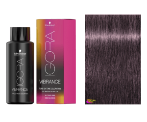 Schwarzkopf - Tinte Igora Vibrance 7-48 Rubio Medio Beige Rojo 60 ml (semipermanente)