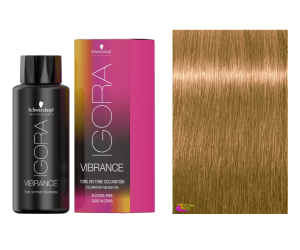Schwarzkopf - Tinte Igora Vibrance 9-57 Rubio Muy Claro Dorado Cobrizo 60 ml (semipermanente)