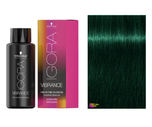 Schwarzkopf - Tinte Igora Vibrance 0-33 Potenciador Concentrado Mate 60 ml (semipermanente)