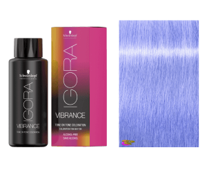 Schwarzkopf - Tinte Igora Vibrance 0-11 Potenciador Concentrado Ceniza 60 ml (semipermanente)